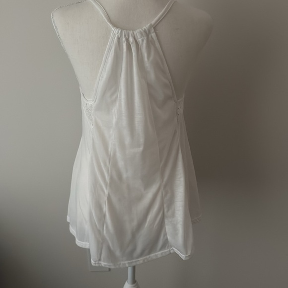 Embroidered Lace Spaghetti Strap Blousey Tank - Picture 4 of 5